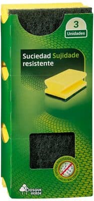 Estropajo suciedad resistente