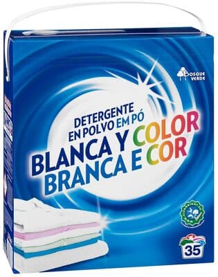 Detergente ropa blanca y de color