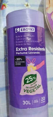 Bolsas de basura perfume lavanda