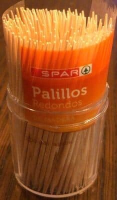 Palillos Redondos de Madera