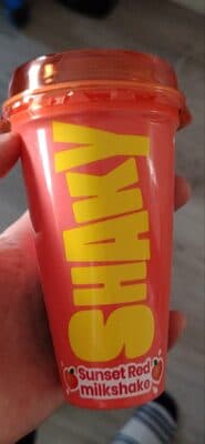 Shaky Sunset Red milkshake