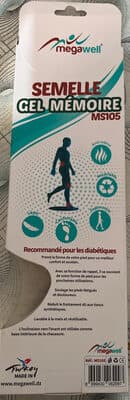 semelle gel mémoire