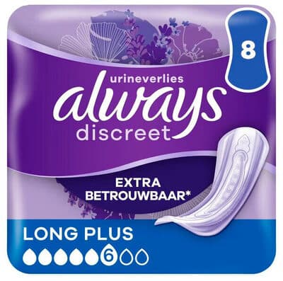 Discreet Long Plus Incontinentieverband
