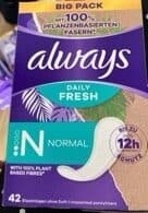 Daily fresh normal