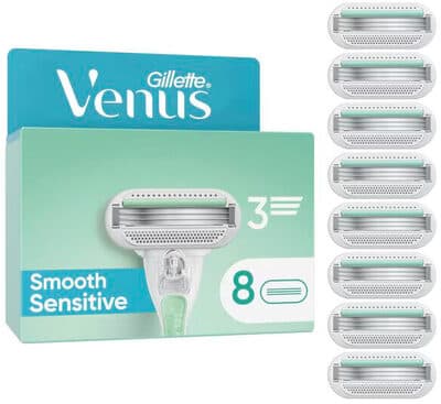 Gillette Venus Smooth Sensitive Scheermesjes