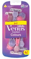 Gillette Venus Comfort Colours Wegwerpscheermesjes