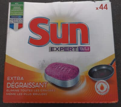Tablettes Sun Expert extra dégraissant