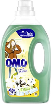 Omo Lessive Liquide Jasmin & Fleur de Coton 1,35l 27 Lavages