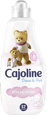Cajoline Doux Et Pur Assouplissant Rêve de Coton 1,42l 57 lavages