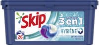 Skip Lessive Capsules 3en1 Hygiène+ 26 Lavages