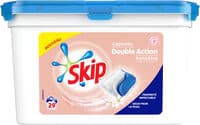 Skip Lessive Capsules Peaux Sensibles Bébés Hypoallergénique 29 Dosettes