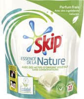 Skip Lessive Capsules Essence de la Nature 22 capsules