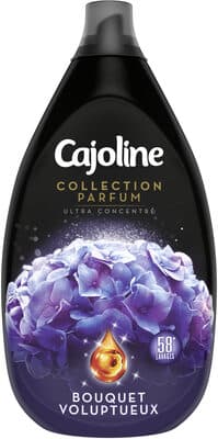 Cajoline Collection Parfum Assouplissant Ultra Concentré Bouquet Voluptueux 870ml 58 Lavages