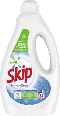SKIP Lessive Liquide Active Clean 1,2l - 24 Lavages