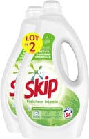 Skip Lessive Liquide Fraîcheur Intense Lot 2x1.7L - 68 Lavages