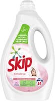 Skip Lessive Liquide Sensitive Peaux Sensibles & Bébés 1,7L - 34 Lavages