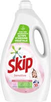 Skip Lessive Liquide Sensitive Peaux Sensibles & Bébés 2,65L - 53 Lavages
