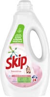 SKIP Lessive Liquide Sensitive Peaux Sensibles & Bébés 1,2l - 24 Lavages