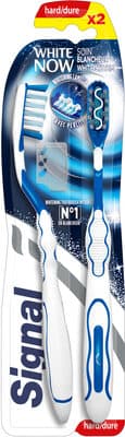 Signal Brosse à Dents Soin Blancheur Dure Lot de 2