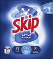 Skip Lessive en Poudre Active Clean 61 Lavages