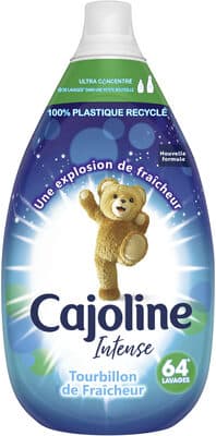 Cajoline Assouplissant Ultra-Concentré Tourbillon de Fraîcheur 960ml - 64 lavages