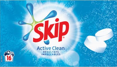 Skip Lessive Tablettes Active Clean 32 Lavages