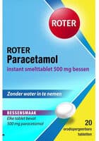 Roter Paracetamol 500 mg smelttabletten