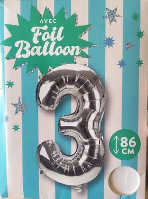 Foil balloon 3