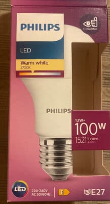 LED Warm white 23W