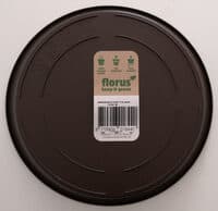 Universal Saucer round 17 cm brown