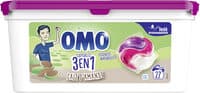 Omo Lessive Capsules 3en1 Lait d'Amande 27 Lavages