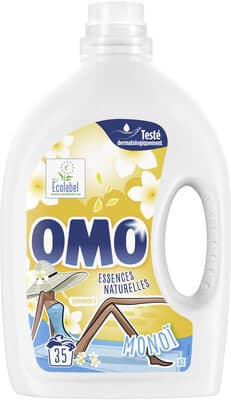 Omo Lessive Liquide Monoï 35 Lavages - 1,925L