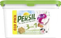 Persil Lessive Capsules 3en1 Douceur Amande EcoPack 19 Lavages