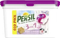 Persil Lessive Capsules 3en 1 Bouquet de Provence EcoPack 19 Lavages