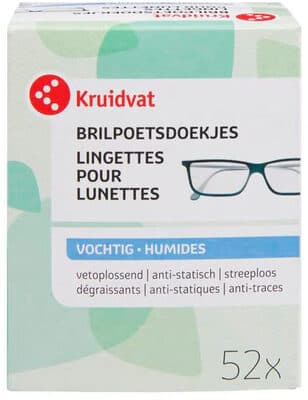 Kruidvat Vochtige Brilpoetsdoekjes