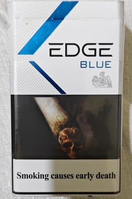 EDGE BLUE cigarettes