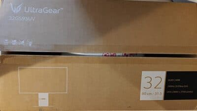 32" UltraGear™ Dual-Mode OLED gaming monitor 32GS95UV-B