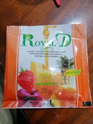 Royal D - Natural Orange Flavoured Beverage