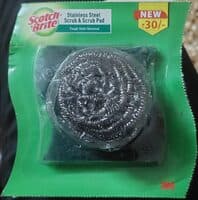 Standard Steel Scrub and Scrub Pad