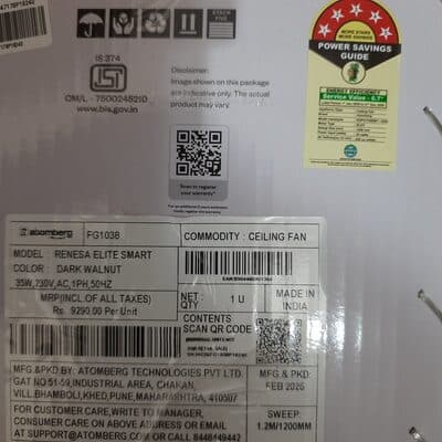 Renesa Elite Ceiling Fan