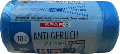 Anti-Geruch Müllsäcke 10l mit Tragegriff