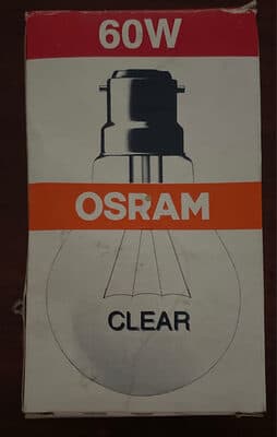 Standard Lamp Clear 60W