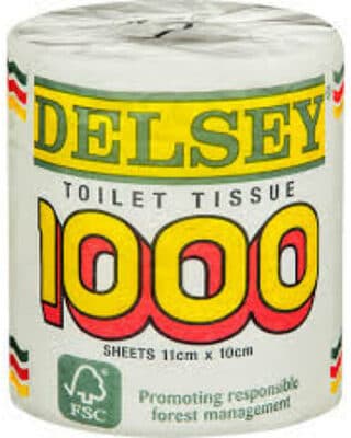 toilet tissue 1000s