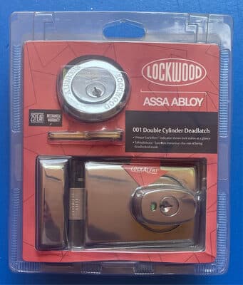 001 Double Cylinder Deadlatch