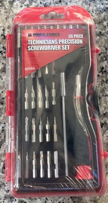 36 Piece Technicians Precision Screwdriver Set
