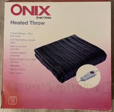 Heated Throw