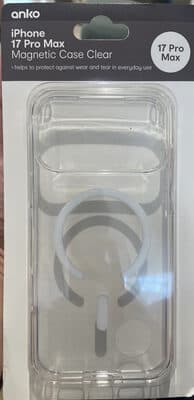 iPhone 17 Pro Max Magnetic Case Clear