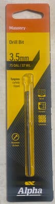 Masonry Drill Bit 3.5 × 75mm
