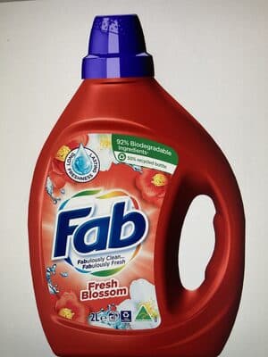 Fab Laundry Liquid Fresh Blossoms 2L