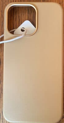 Vegan iPhone 15 Pro Max Case Soft Desert